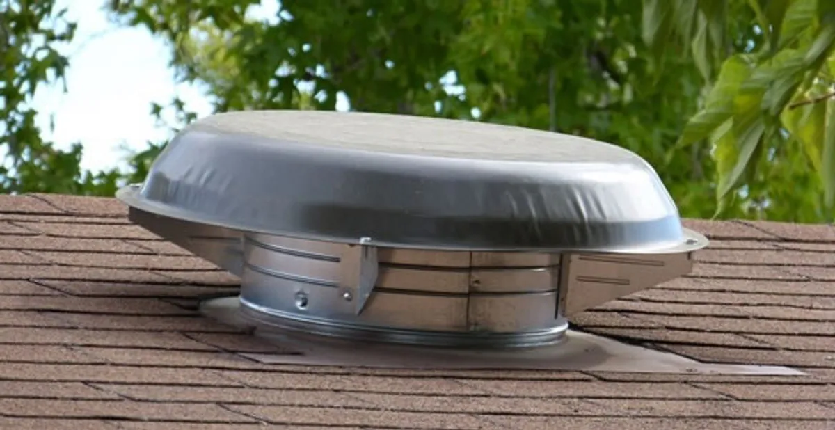 attic fan installation services with low-profile roof ventilation unit in Cherry Hill, NJ