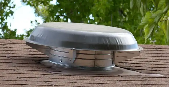 attic fan installation services with low-profile roof ventilation unit in Cherry Hill, NJ