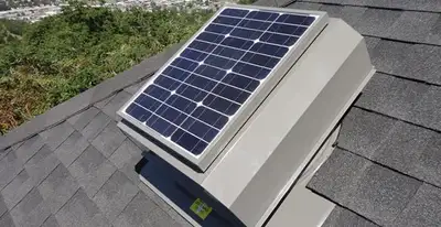 attic fan installation services with energy-efficient roof-mounted ventilation system in Cherry Hill, NJ