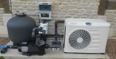 electric heater installation services with connected outdoor heating system equipment in Cherry Hill, NJ