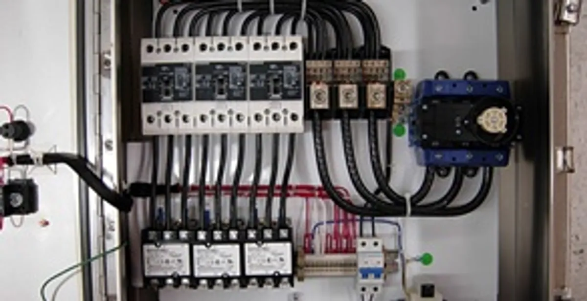 Electrical panel installation with organized circuit breakers and wiring in Cherry Hill, NJ