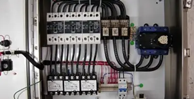 Electrical panel installation with organized circuit breakers and wiring in Cherry Hill, NJ