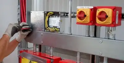 fire alarm installation service with certified electricians wiring fire alarm control equipment in Cherry Hill, NJ