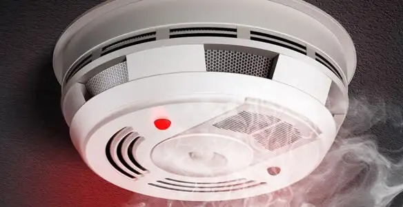 Installed smoke detector providing reliable fire detection in Cherry Hill, NJ