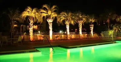 landscape lighting installation services illuminating outdoor recreational areas in Cherry Hill, NJ