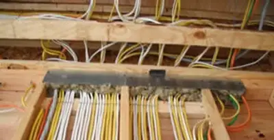 new construction wiring services with organized electrical rough-in performed by licensed electricians in Cherry Hill, NJ