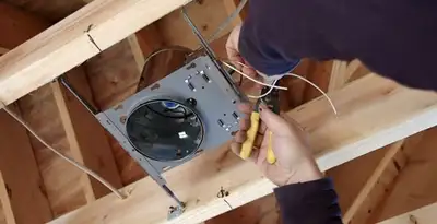 Professional recessed lighting installation with electrical wiring by licensed electricians in Cherry Hill, NJ