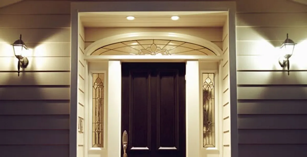 security light installation services with professionally installed entryway lighting in Cherry Hill, NJ